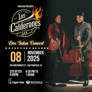 Salsa Night with Live Band: Los Calderones - Saturday, November 8, 2025